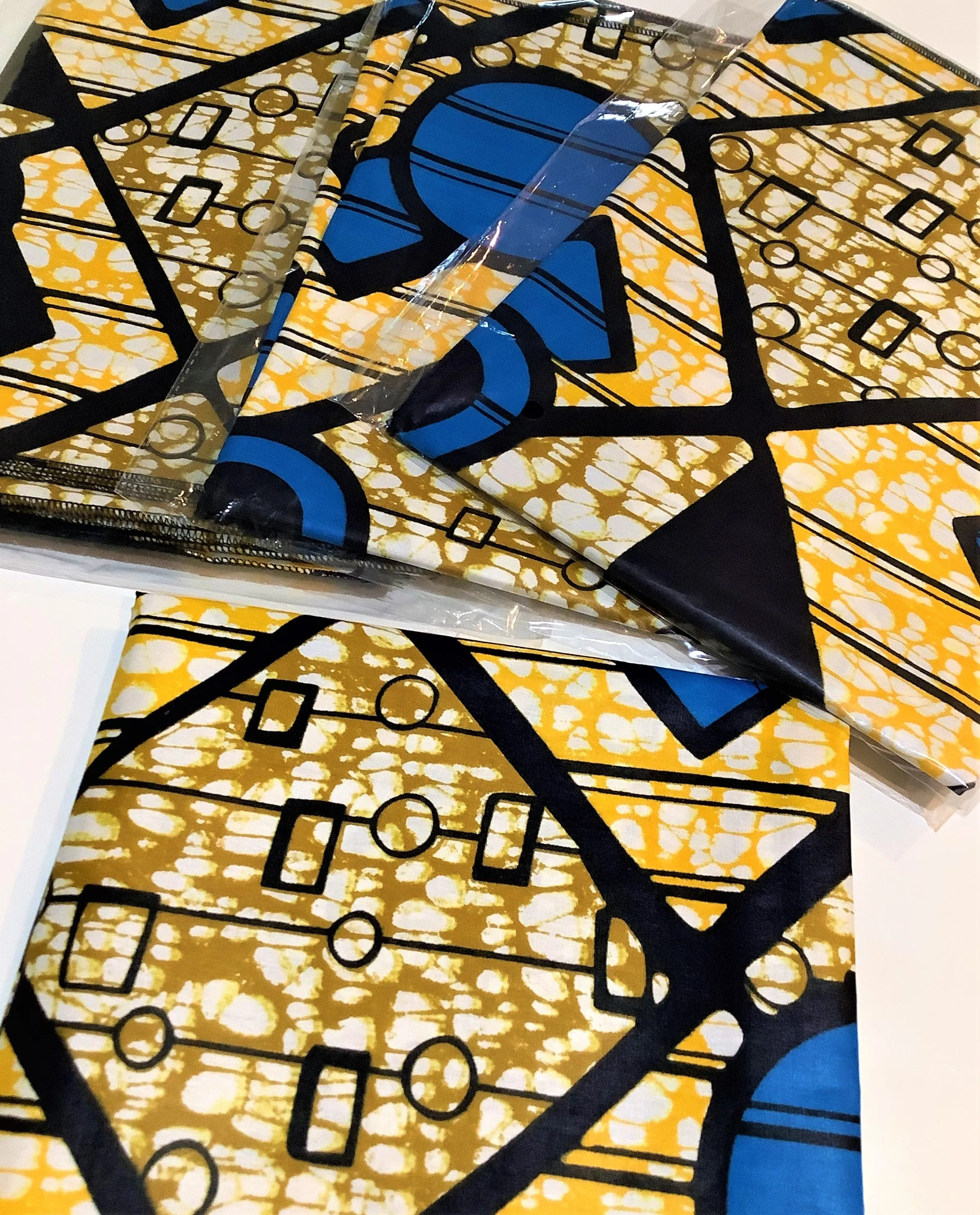 African Style- Waxprint Head Scarf /Tie