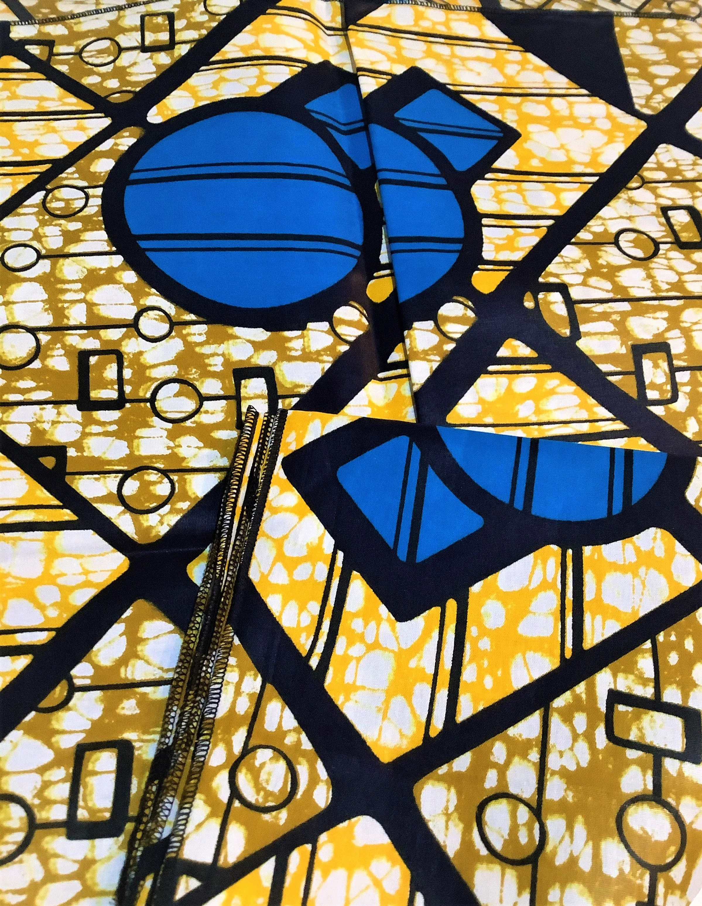 African Style- Waxprint Head Scarf /Tie