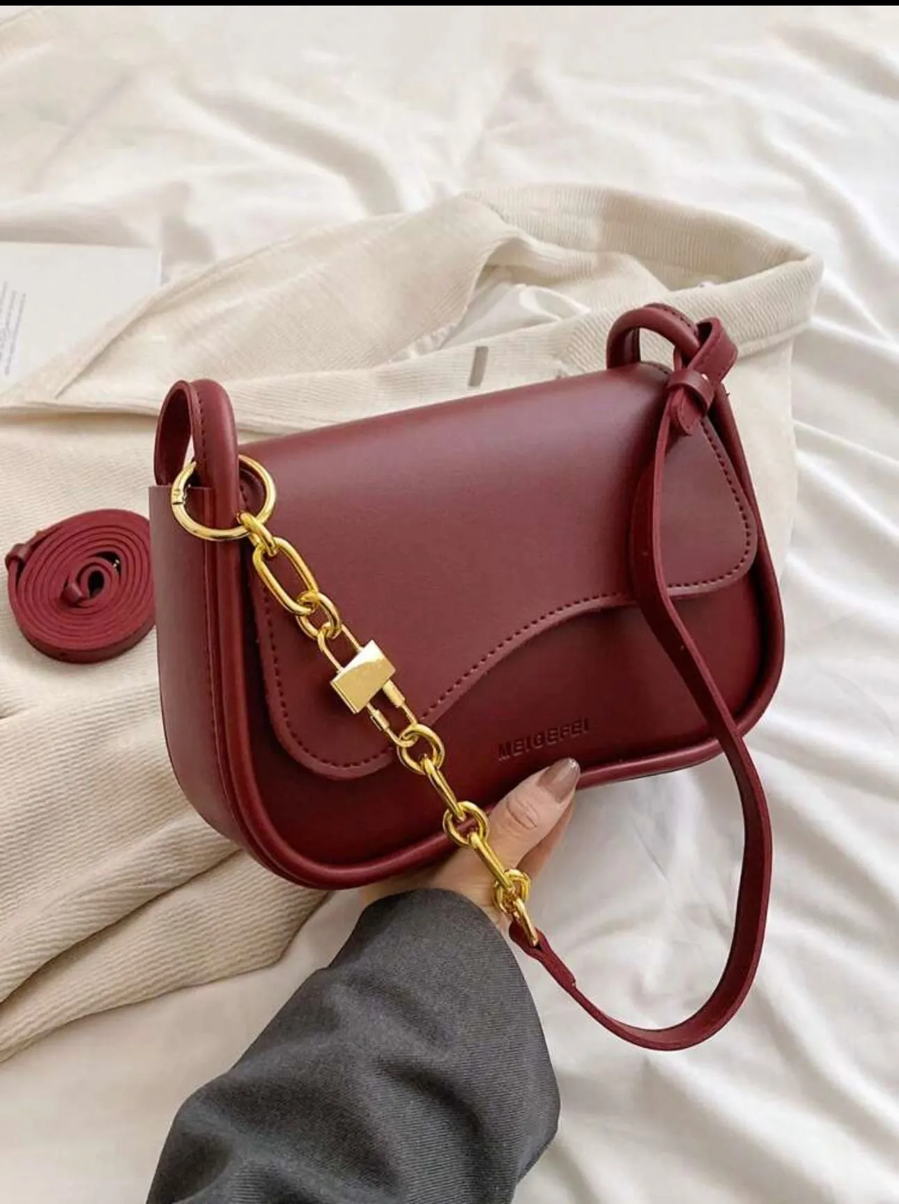 Berry Blossom Crossbody Bag