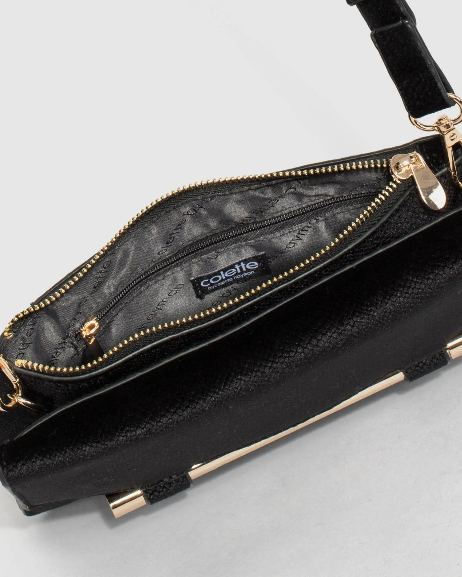 Black Gracie Bag Clutch Bag
