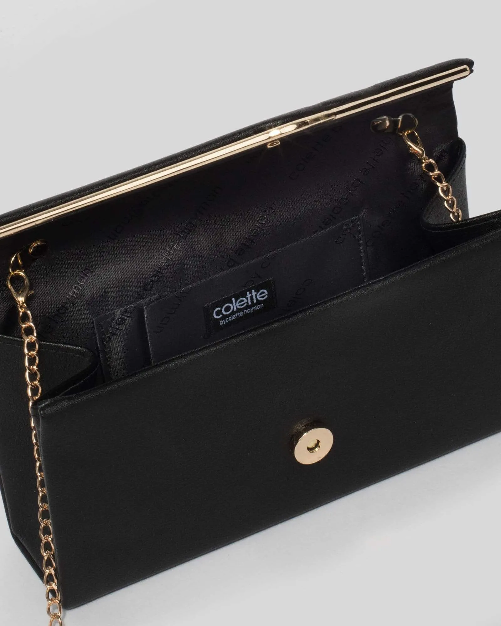 Black Sammie Clutch Bag