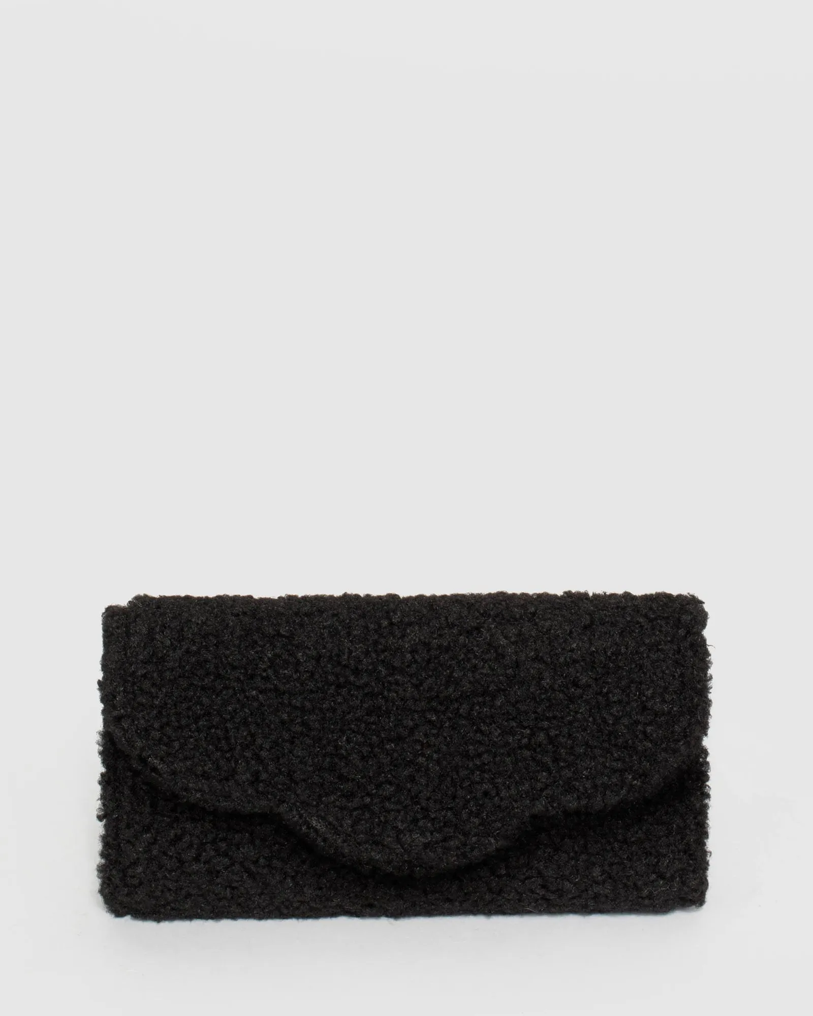 Black Verna Clutch Bag