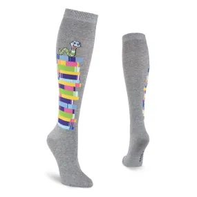 Book Worm Knee High Socks (Women's)