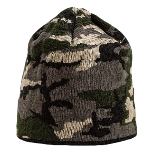 Camo Hat Patterned/Green