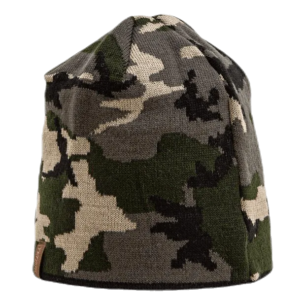 Camo Hat Patterned/Green