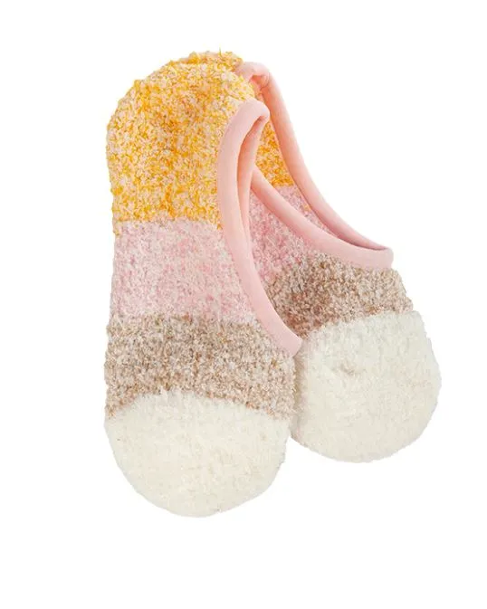 Cozy Colorblock Footsie Socks