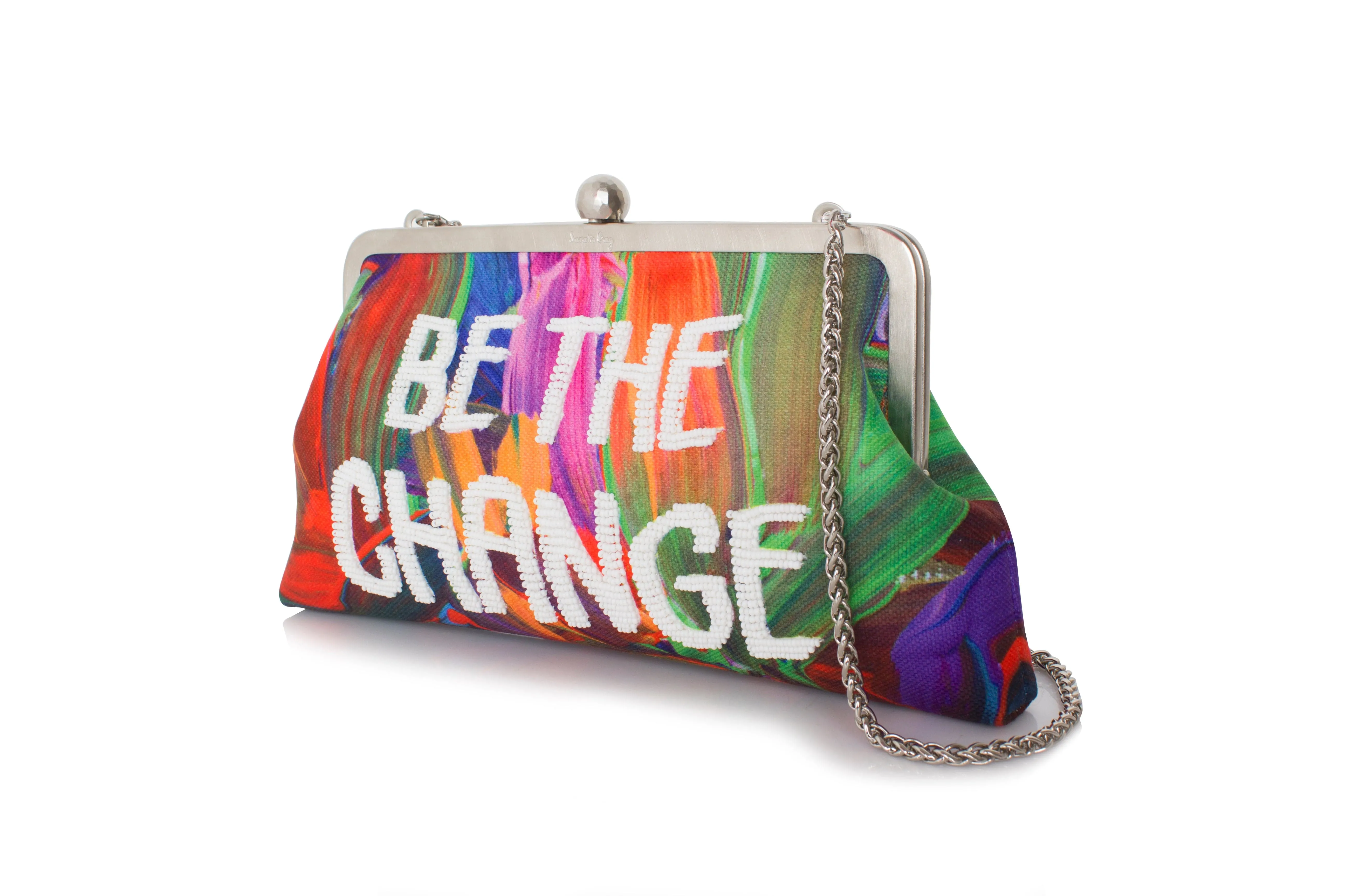 CULT MIA X SARAH'S BAG BE THE CHANGE CLUTCH