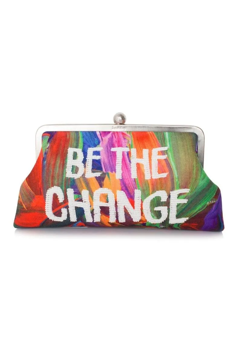 CULT MIA X SARAH'S BAG BE THE CHANGE CLUTCH