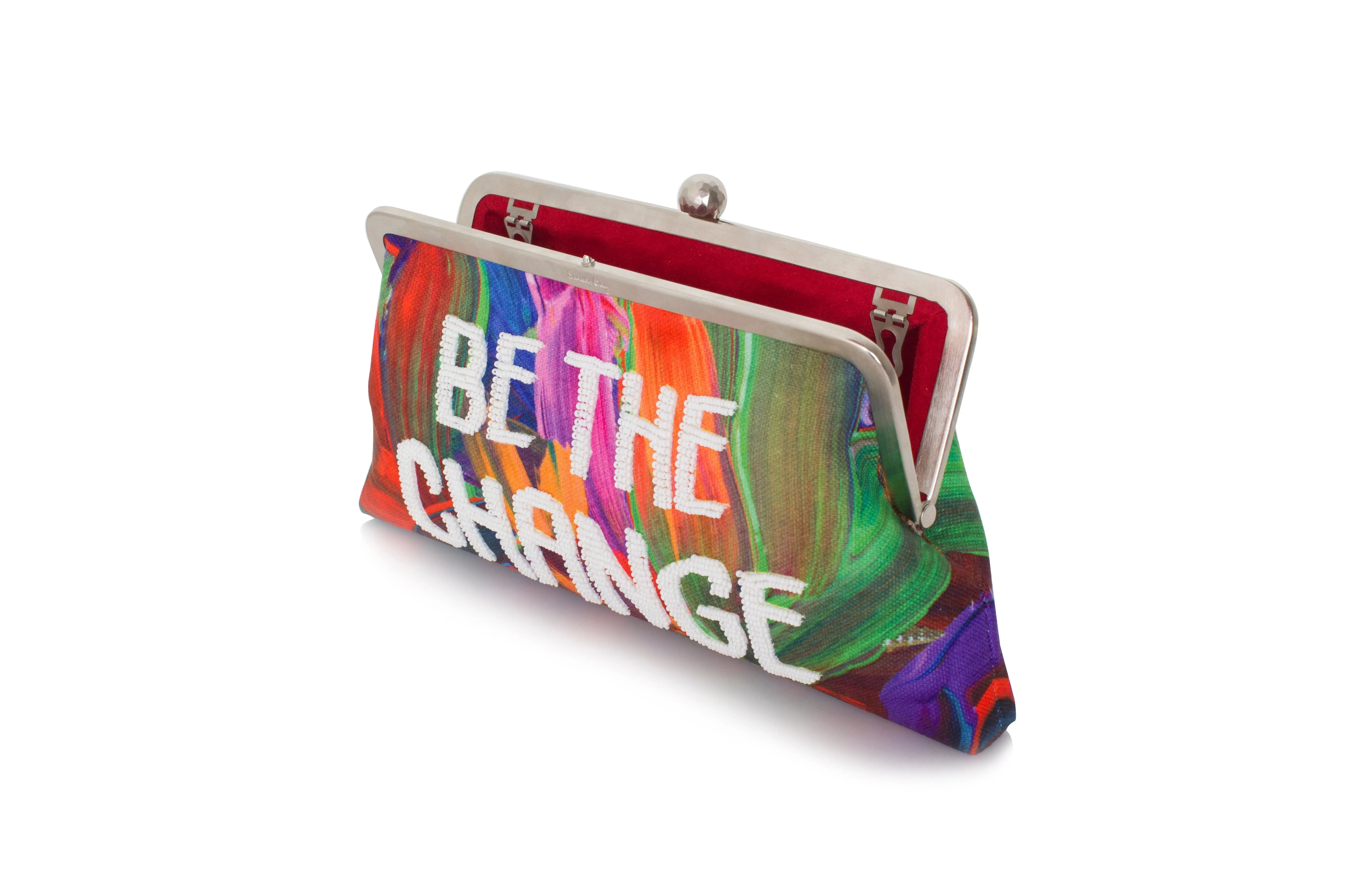 CULT MIA X SARAH'S BAG BE THE CHANGE CLUTCH