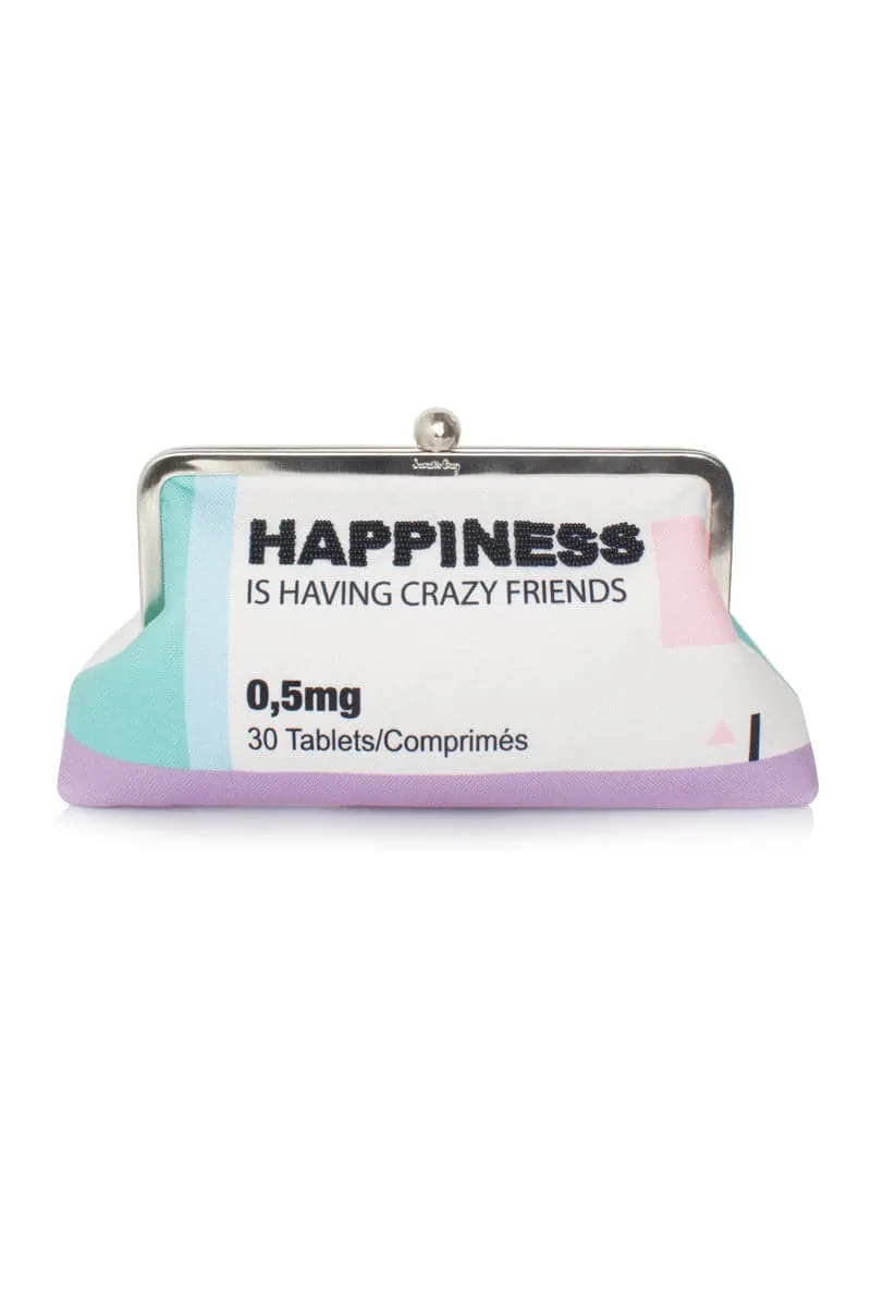 CULT MIA X SARAH'S BAG HAPPINESS HAND-BEADED CLUTCH