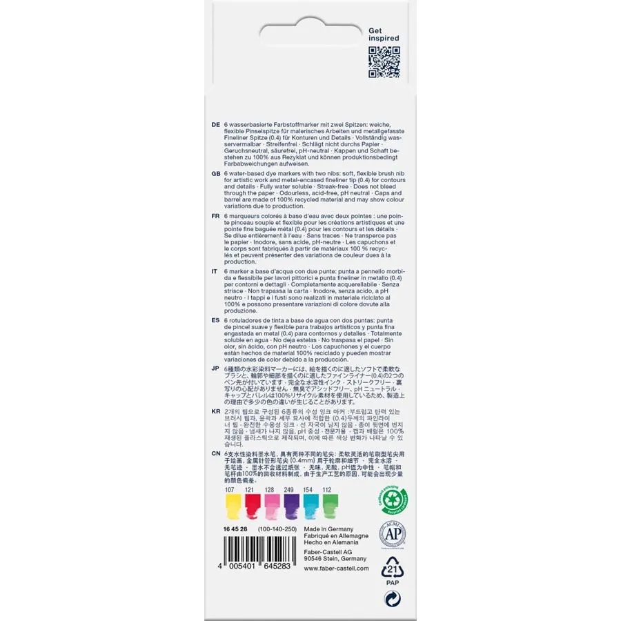 Faber-Castell Goldfaber Aqua Dual Marker Set