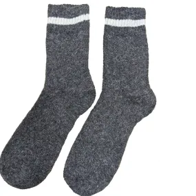 Grey Thick Wool Blend Socks size 7-11