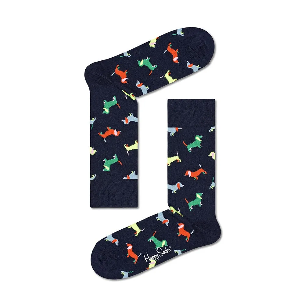 Happy Socks: Puppy Love Sock Navy