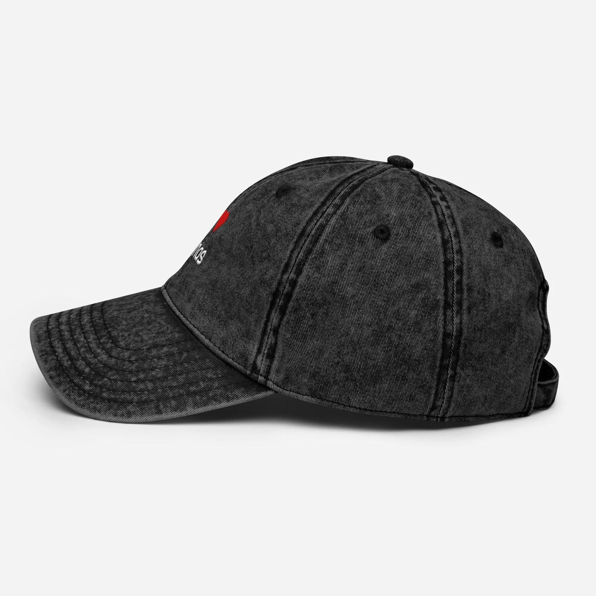 I Love Latinas Vintage Cotton Twill Cap