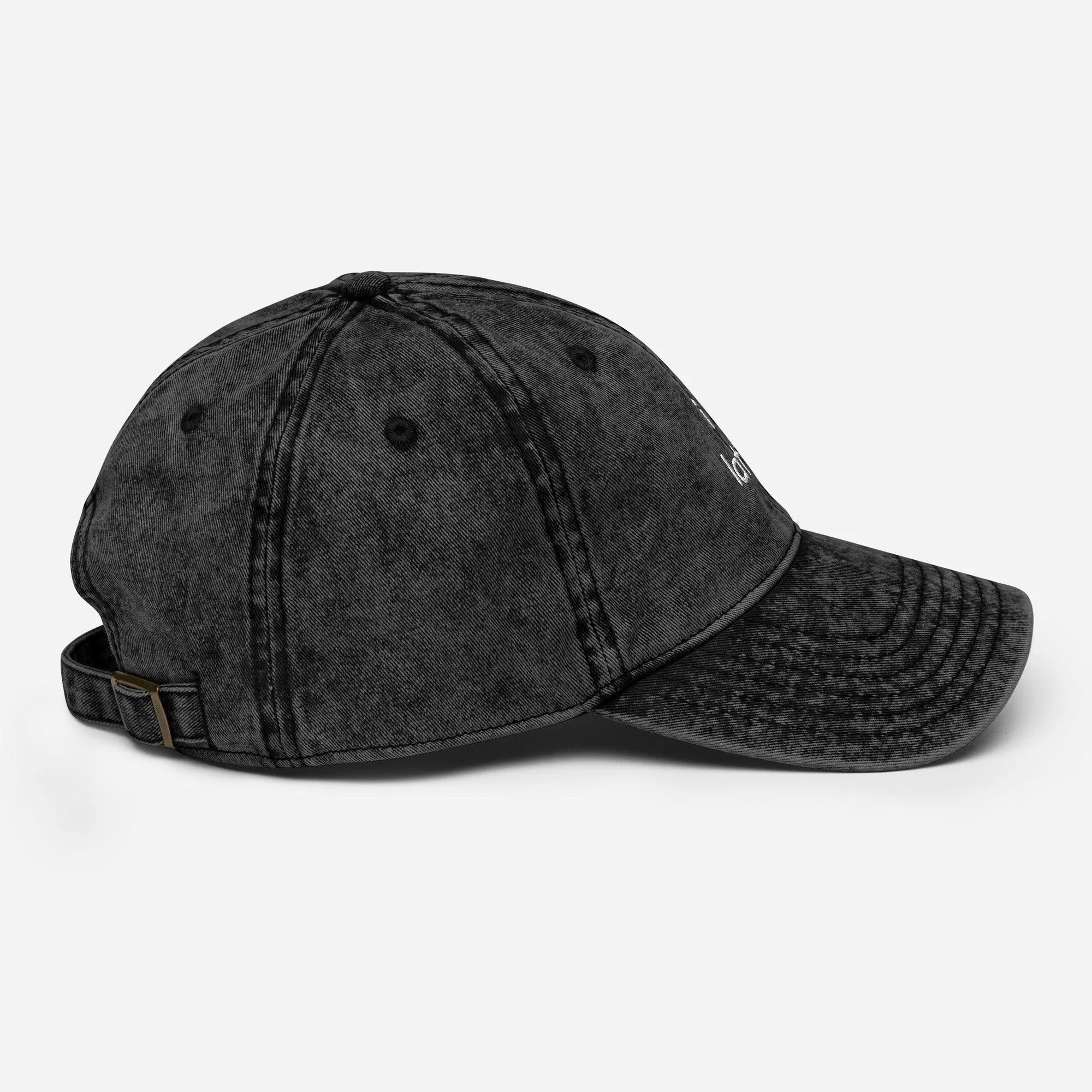 I Love Latinas Vintage Cotton Twill Cap