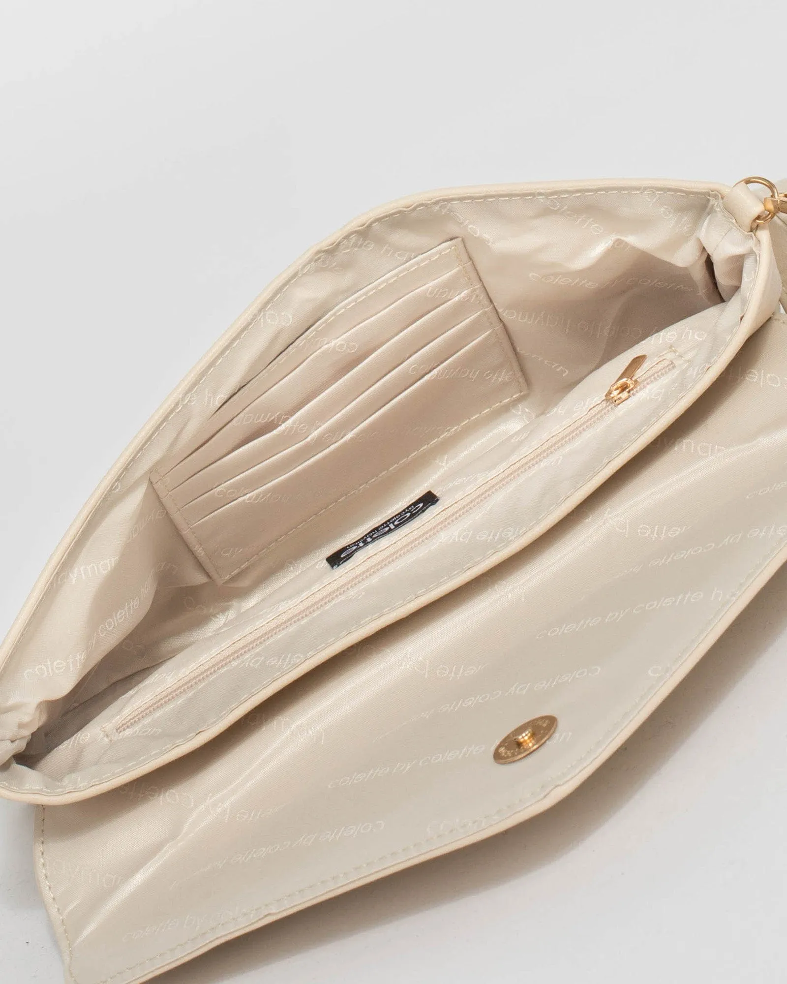 Ivory Ruby Wristlet Clutch Bag