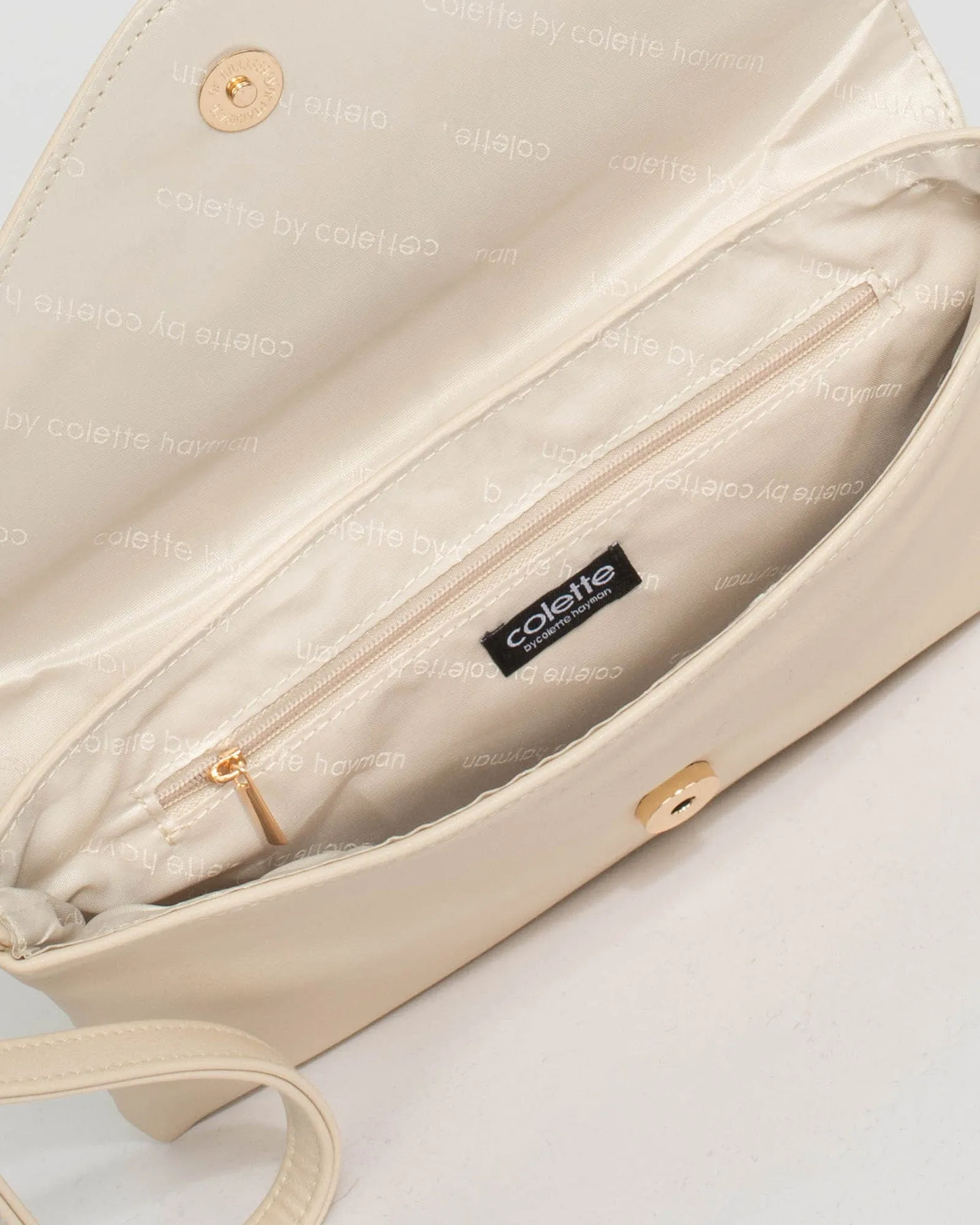 Ivory Ruby Wristlet Clutch Bag