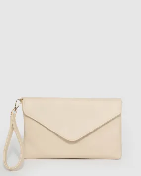 Ivory Ruby Wristlet Clutch Bag