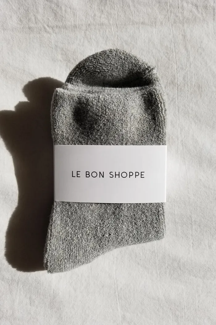 Le Bon Shoppe | Cloud Socks | Heather Grey