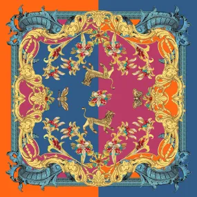 Marqhu Gryphon Scroll Blue/Orange MQ51-2 90cm
