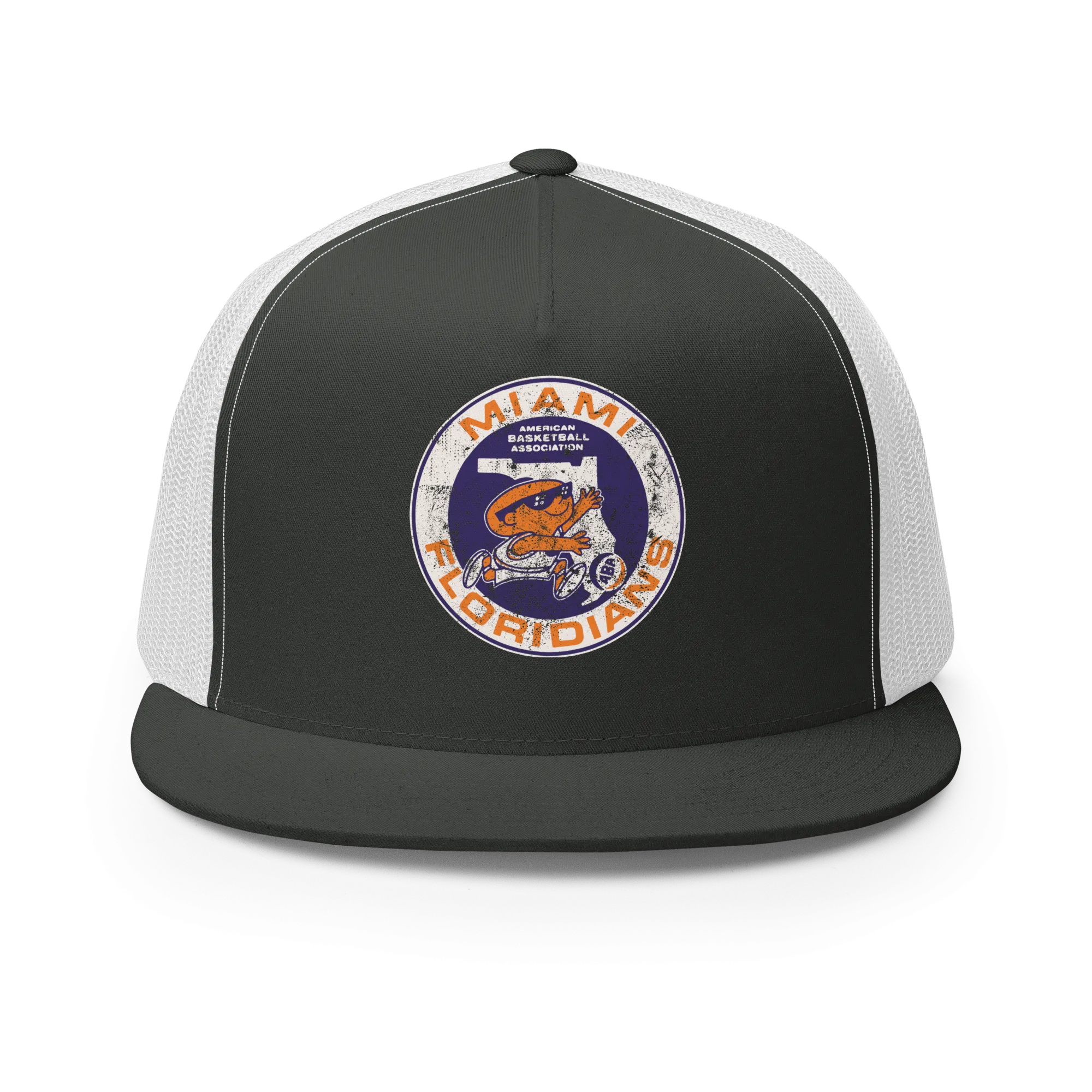 Miami Floridians Basketball Trucker Hat