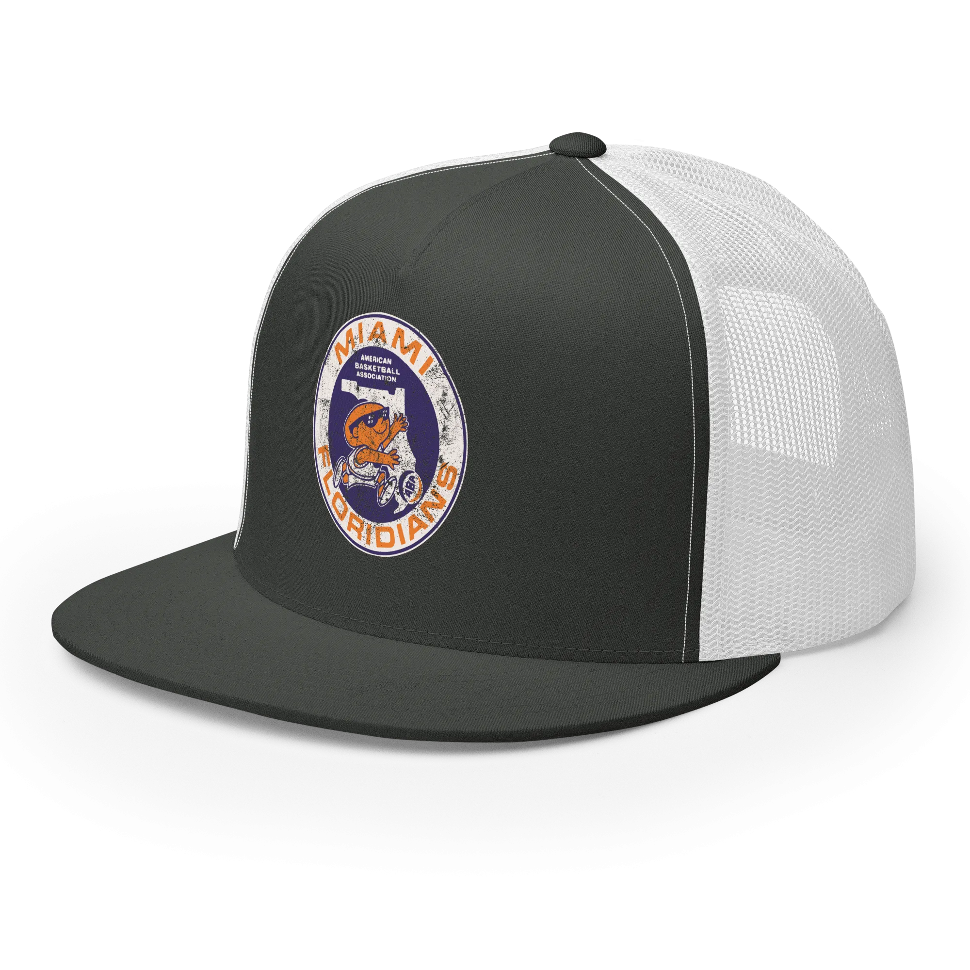 Miami Floridians Basketball Trucker Hat