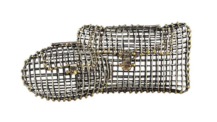 Oval Open Cage Clutch