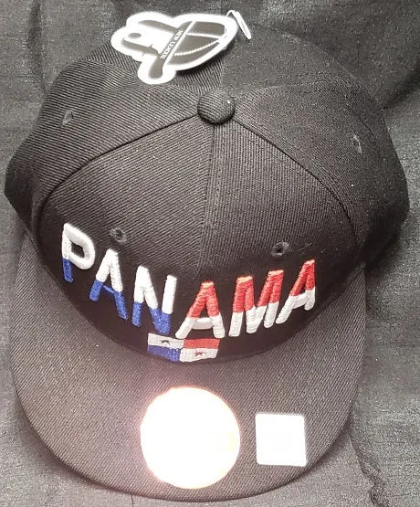 Panama -- Snapback Baseball Cap -- Black