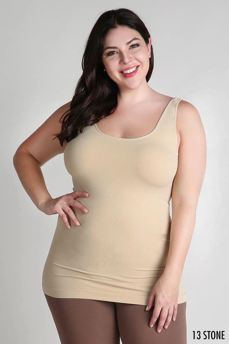 PLUS | NikiBiki Seamless Wear Signature Jersey Tank Top