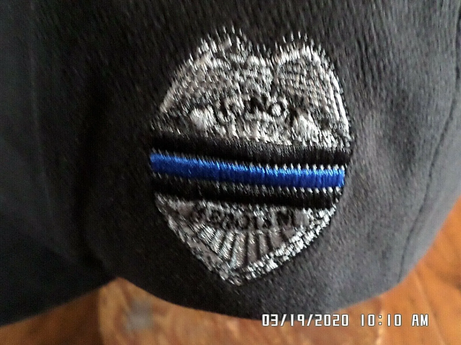 Police Thin Blue Line Hat Law Enforcement Cap Blue Lives Matter Officer Support