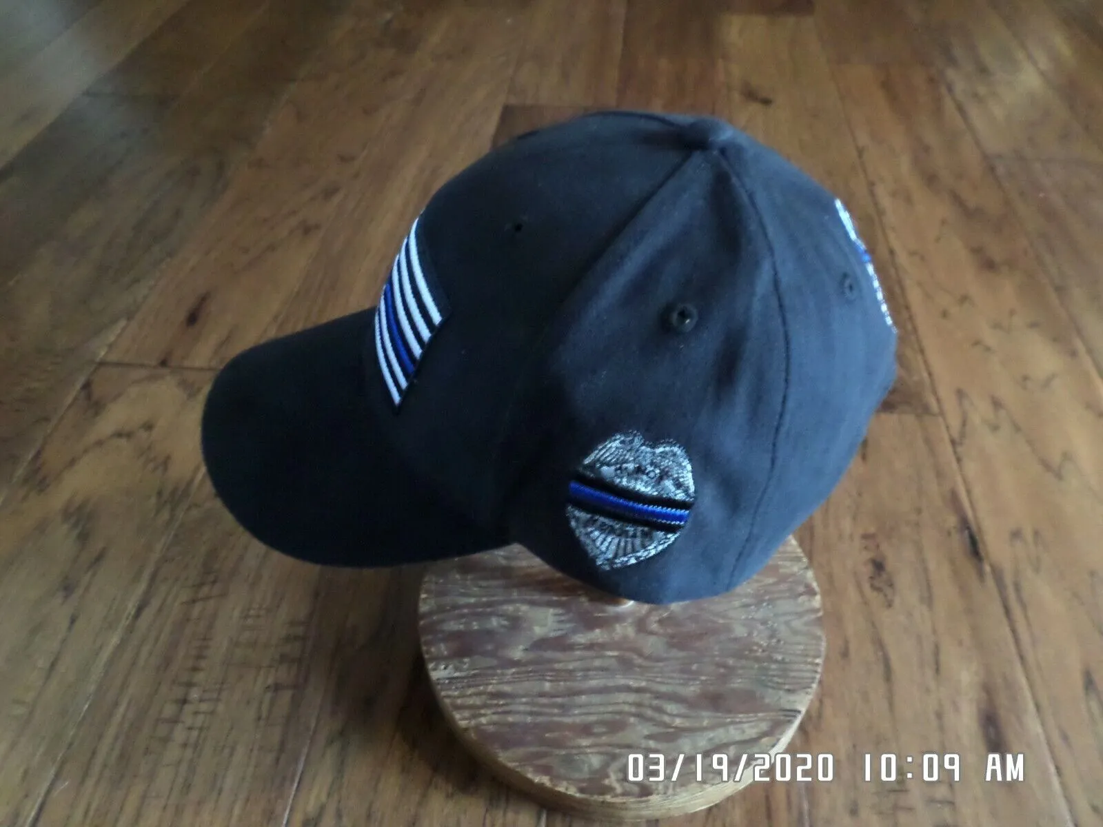 Police Thin Blue Line Hat Law Enforcement Cap Blue Lives Matter Officer Support