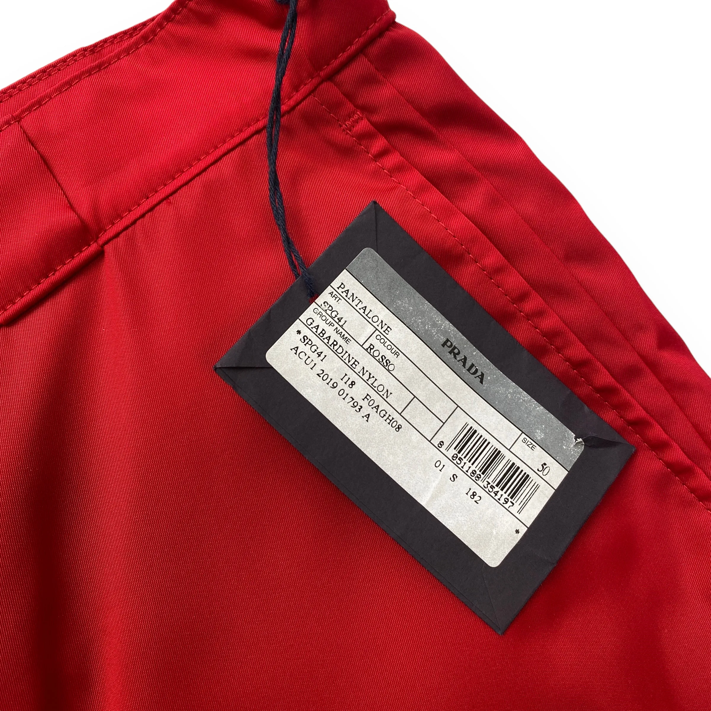 Prada Mainline Nylon Trousers