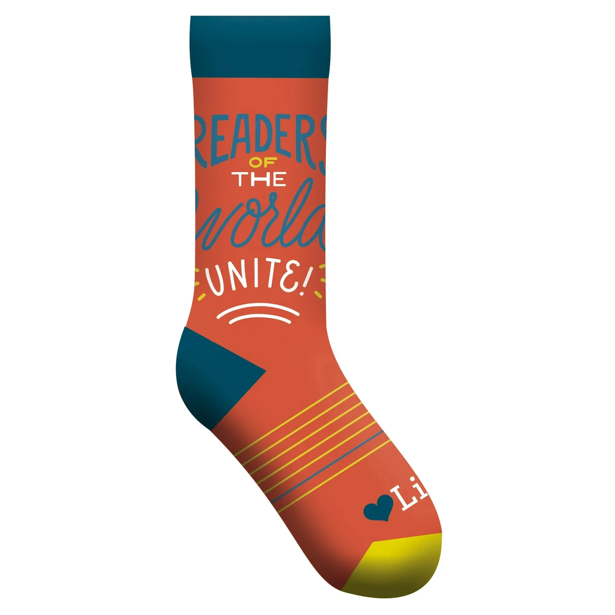 Readers of the World Unite Socks