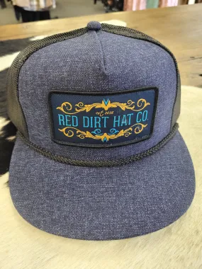 RED DIRT DENIM PATCH TRUCKER HAT