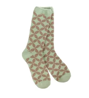 Retro Frosty Cozy Socks