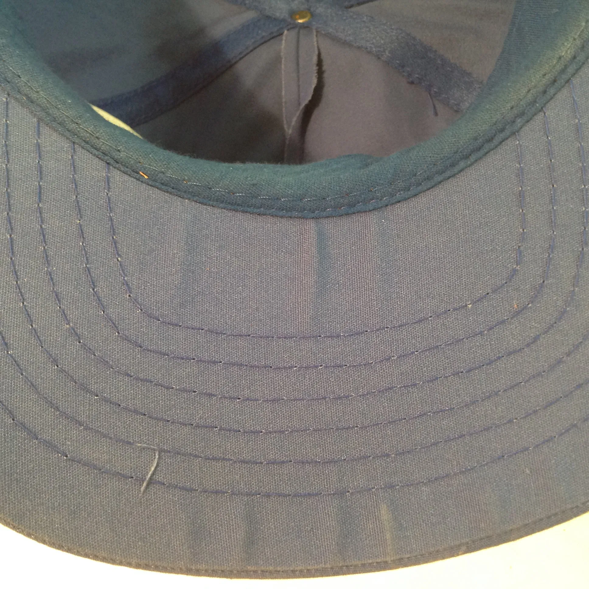 Vintage Aladdin Casino Las Vegas Souvenir Blue Rope Brim Baseball Cap with Tags
