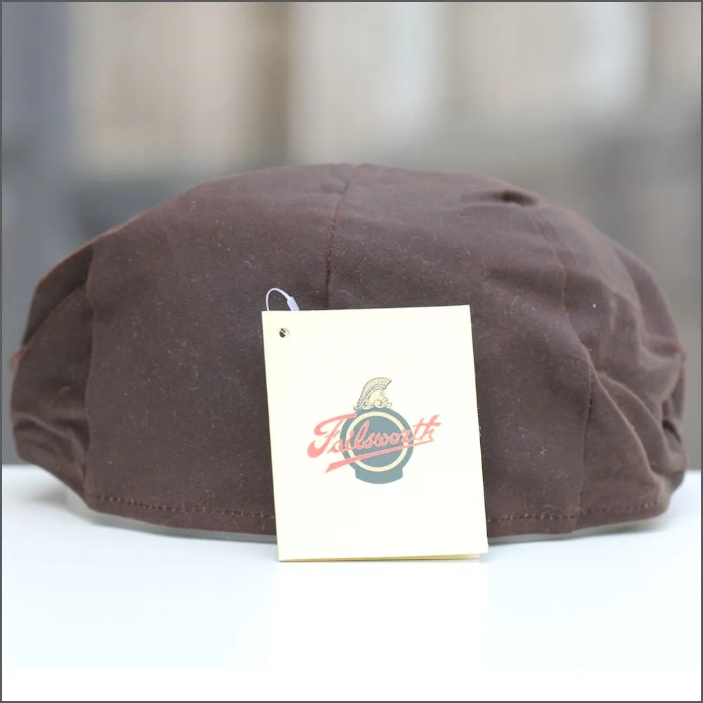Wax Flat Brown Cap 