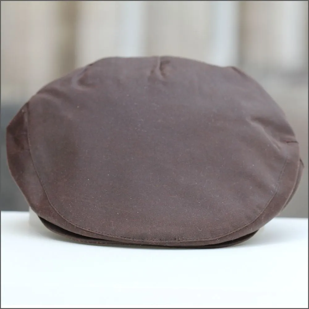 Wax Flat Brown Cap 
